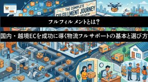 フルフィルメントとは？国内・越境ECを成功に導く物流フルサポートの基本と選び方