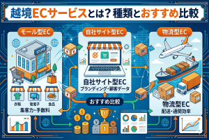 越境ECサービスとは？種類とおすすめ比較